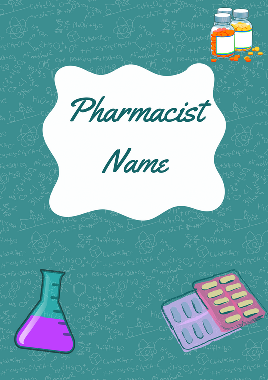 Pharmacist A5 Notebook